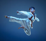 'Collapsed lung has not stopped me becoming a karate champion'